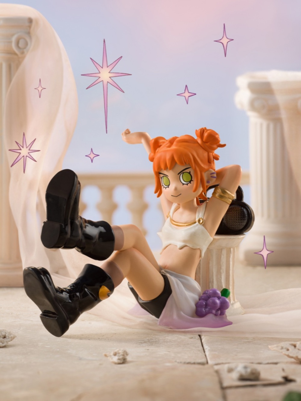 Pop Mart Peach Riot Power Chords Series Figures - Gigi the Celebration